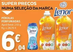 Oferta de Lenor - Perolas Perfumadas por 6,04€ em E.Leclerc