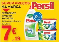 Oferta de Persil - Detergente Maquina Roupa por 7,19€ em E.Leclerc