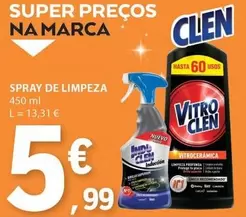 Oferta de Spray De Limpeza por 5,99€ em E.Leclerc