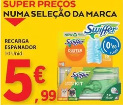 Oferta de Swiffer - Recarga Espanador por 5,99€ em E.Leclerc