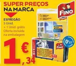 Oferta de Esfregao por 1,34€ em E.Leclerc