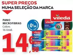 Oferta de Vileda - Pano Microfibras por 14,99€ em E.Leclerc