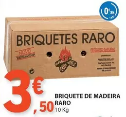 Oferta de A+ - Briquete De Madeira por 3,5€ em E.Leclerc