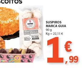 Oferta de Marca Guia - Suspiros Marca por 1,99€ em E.Leclerc