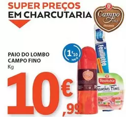 Oferta de Campo fino - Paio Do Lombo por 10,99€ em E.Leclerc