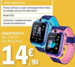 Oferta de Smartwatch Ts0178 por 14,9€ em E.Leclerc