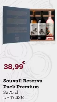 Oferta de Premium - Souvall Reserva Pack por 38,99€ em E.Leclerc