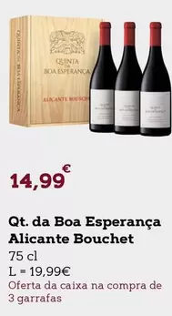 Oferta de Qt Da Boa Esperanca Alicante Bouchet por 14,99€ em E.Leclerc