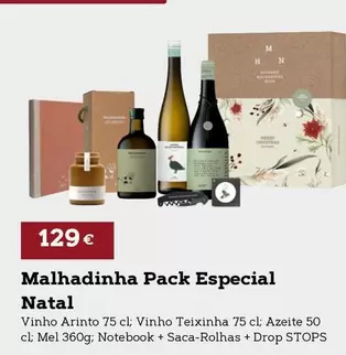 Oferta de Malhadinha Pack Especial Natal por 129€ em E.Leclerc