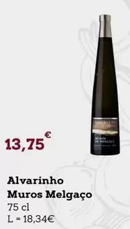 Oferta de Alvarinho   - Alvaninho Muros Melgaço por 13,75€ em E.Leclerc