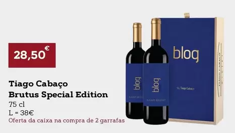 Oferta de Tiago Cabaço por 28,5€ em E.Leclerc