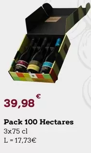 Oferta de Pack 100 Hectares por 39,98€ em E.Leclerc