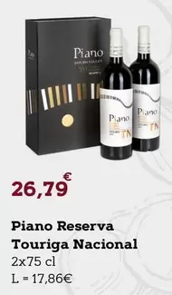 Oferta de Nacional - Piano Reserva Touriga por 26,79€ em E.Leclerc