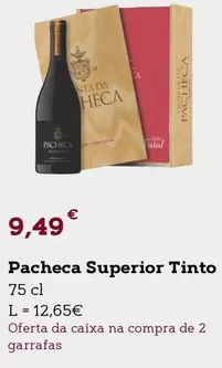 Oferta de Pacheca -  Tinto por 9,49€ em E.Leclerc