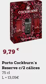 Oferta de Porto Reserve C/2 Cálices por 9,79€ em E.Leclerc