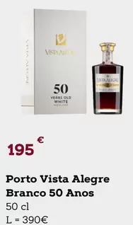 Oferta de Vista Alegre - Porto  Branco 50 Anos por 195€ em E.Leclerc