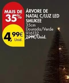 Oferta de Smukee - Arvore De Natal C/luz Led por 4,99€ em Pingo Doce