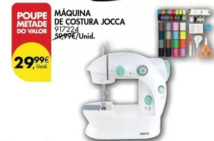 Oferta de Jocca - Máquina De Costura por 29,99€ em Pingo Doce