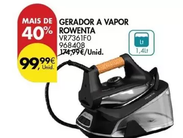 Oferta de Rowenta - Gerador A Vapor por 99,99€ em Pingo Doce