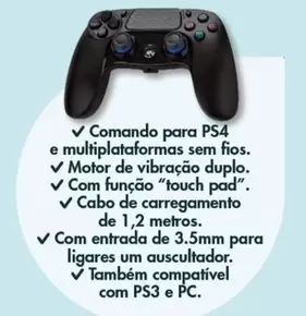 Oferta de .Com - Comando Para Ps4em Pingo Doce