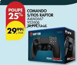 Oferta de Comando S/Fios por 29,99€ em Pingo Doce