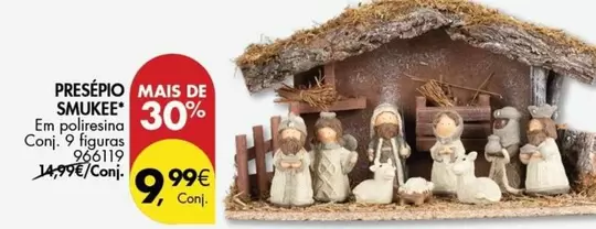 Oferta de Presépio Smukee por 9,99€ em Pingo Doce