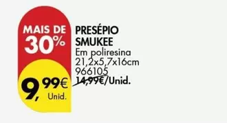 Oferta de Smukee - Presépio por 9,99€ em Pingo Doce