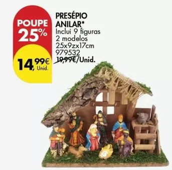 Oferta de Anilar - Presépio por 14,99€ em Pingo Doce