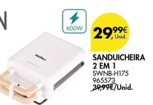 Oferta de Sanduicheira 2 Em 1 por 29,99€ em Pingo Doce