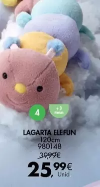 Oferta de Lagarta Elefun por 25,99€ em Pingo Doce