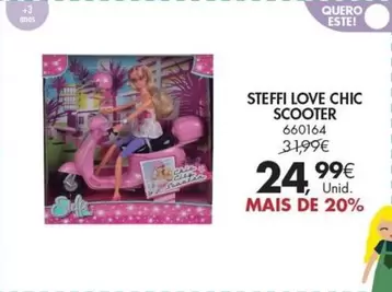 Oferta de Steffi Love Chic por 24,99€ em Pingo Doce