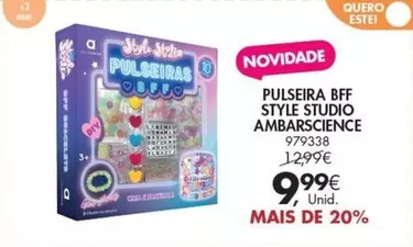 Oferta de A+ - Pulseira Bff Style Studio por 9,99€ em Pingo Doce