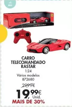 Oferta de Carro Telecomandado por 19,99€ em Pingo Doce