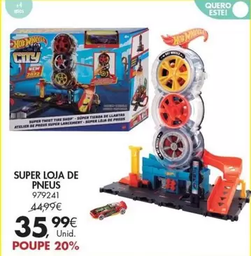 Oferta de Super Loja De Pneus por 35,99€ em Pingo Doce