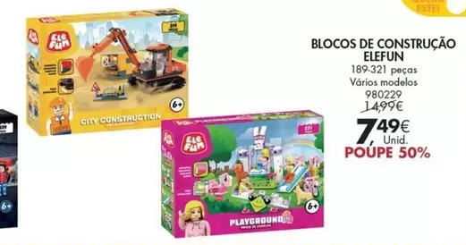 Oferta de Blocos De Construção por 7,49€ em Pingo Doce