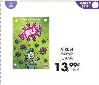 Oferta de Virús! por 13,99€ em Pingo Doce