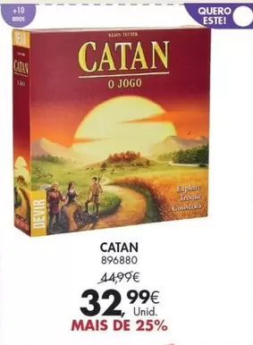 Oferta de Catán por 32,99€ em Pingo Doce