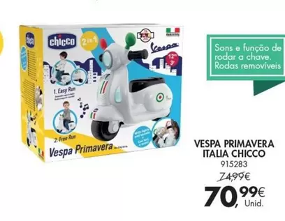 Oferta de Nescafé - Vespa Primavera Italia Chicco por 70,99€ em Pingo Doce