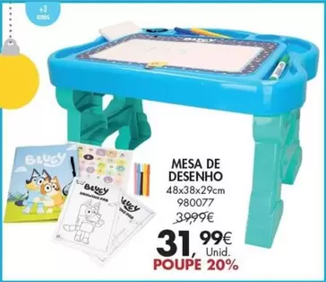 Oferta de Mesa De Desenho por 31,99€ em Pingo Doce