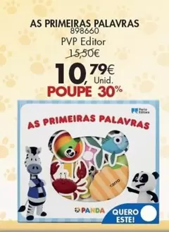 Oferta de Panda - As Palmeiras Palavras por 10,79€ em Pingo Doce