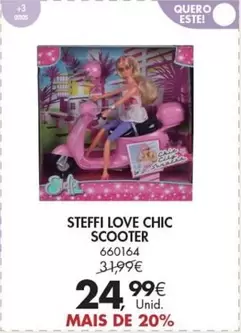 Oferta de Steffi Love Chic por 24,99€ em Pingo Doce