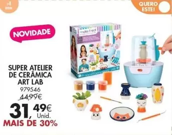 Oferta de Super Atelier De Cerámica por 31,49€ em Pingo Doce