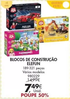 Oferta de Blocos De Construção por 7,49€ em Pingo Doce