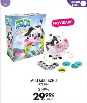 Oferta de Muu Muu Achu por 29,99€ em Pingo Doce