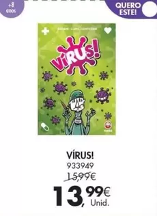 Oferta de Virús! por 13,99€ em Pingo Doce