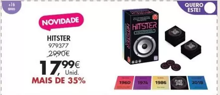 Oferta de Hitster por 17,99€ em Pingo Doce