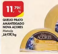 Oferta de Nova Açores - Queijo Prato Amanteigado por 11,79€ em Pingo Doce