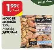 Oferta de Pingo doce - Miolo De Mexilhão por 1,99€ em Pingo Doce