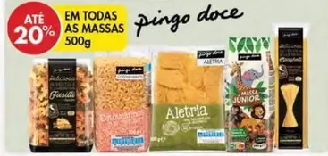 Oferta de As - Em Todas  Massasem Pingo Doce