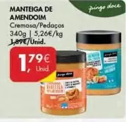 Oferta de Pingo doce - Manteiga De Amendoim por 1,79€ em Pingo Doce